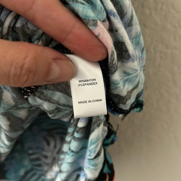 Koolaburra by Ugg Women’s Pajama Set. Tropical Print. Super Soft. Loungewear PL - Picture 5 of 11